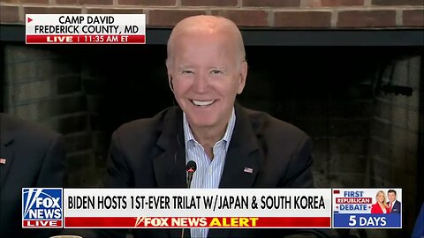 Biden Ignores Questions As Press Herded From Room At Camp David: "Politely Ask The Press To Leave"