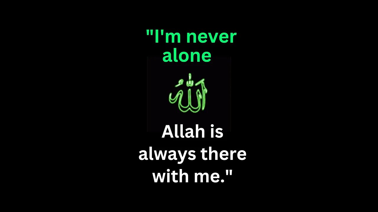 Allah is always there with me || #shorts #quotes #life #trending #motivation #viral #allah #short ||