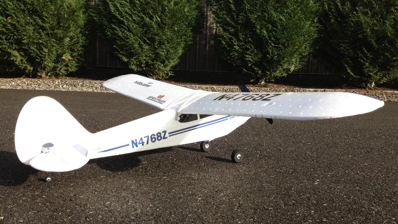 Hobbyzone Super Cub LP RTF Trainer Plane Sunny Day Flight With No Crash!