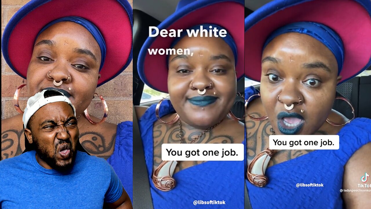 Woke TikTok Woman Claims White People MUST SHUT UP And LISTEN To BIPOC WOMEN ONLY On Roe V Wade!