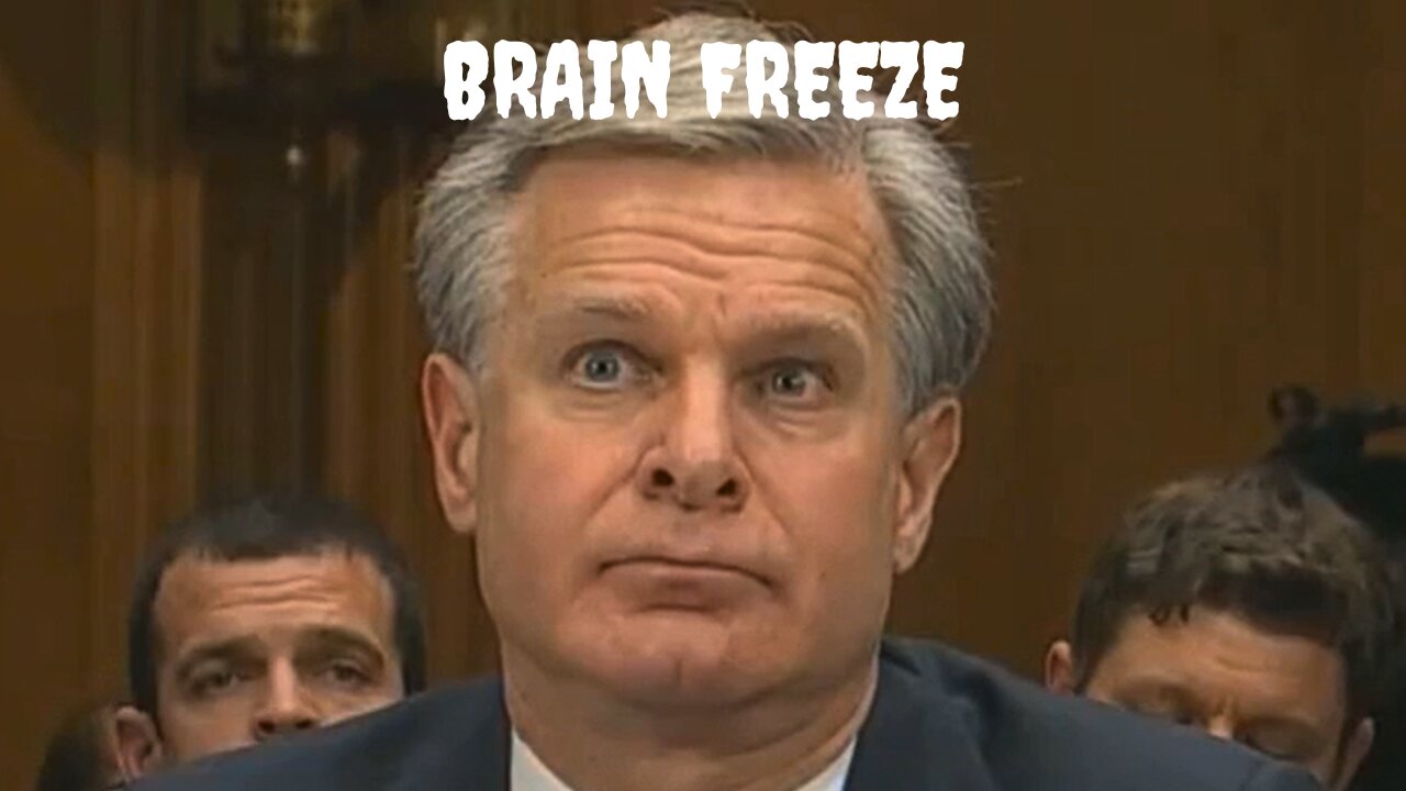 Christopher Wray Suffers Brain Freeze over Terrorism Question