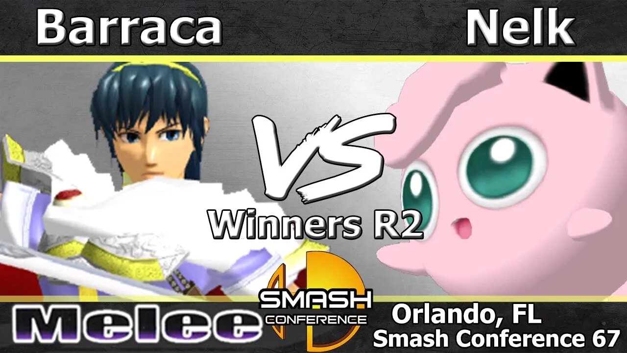 Barraca (Marth) vs. Nelk (Jigglypuff) - Wii U Winners R2 - SC:67