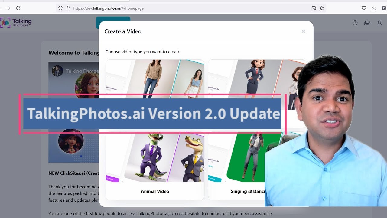 TalkingPhotos.ai v2.0 Update Overview
