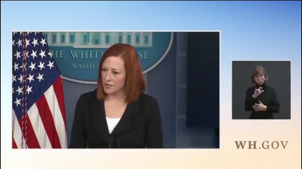 Psaki Dodges AGAIN If Biden Will Acknowledge That There Is A Crisis At The Border