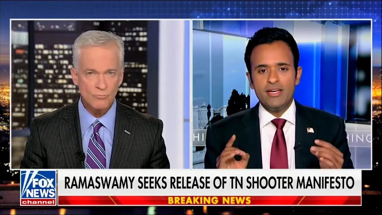 Vivek Ramaswamy on Fox News' Fox News at Night with Trace Gallagher 8.2.23