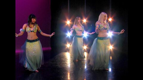 "Secret Gift"- Belly Dance - Neon, Angelys, Jenna Rey