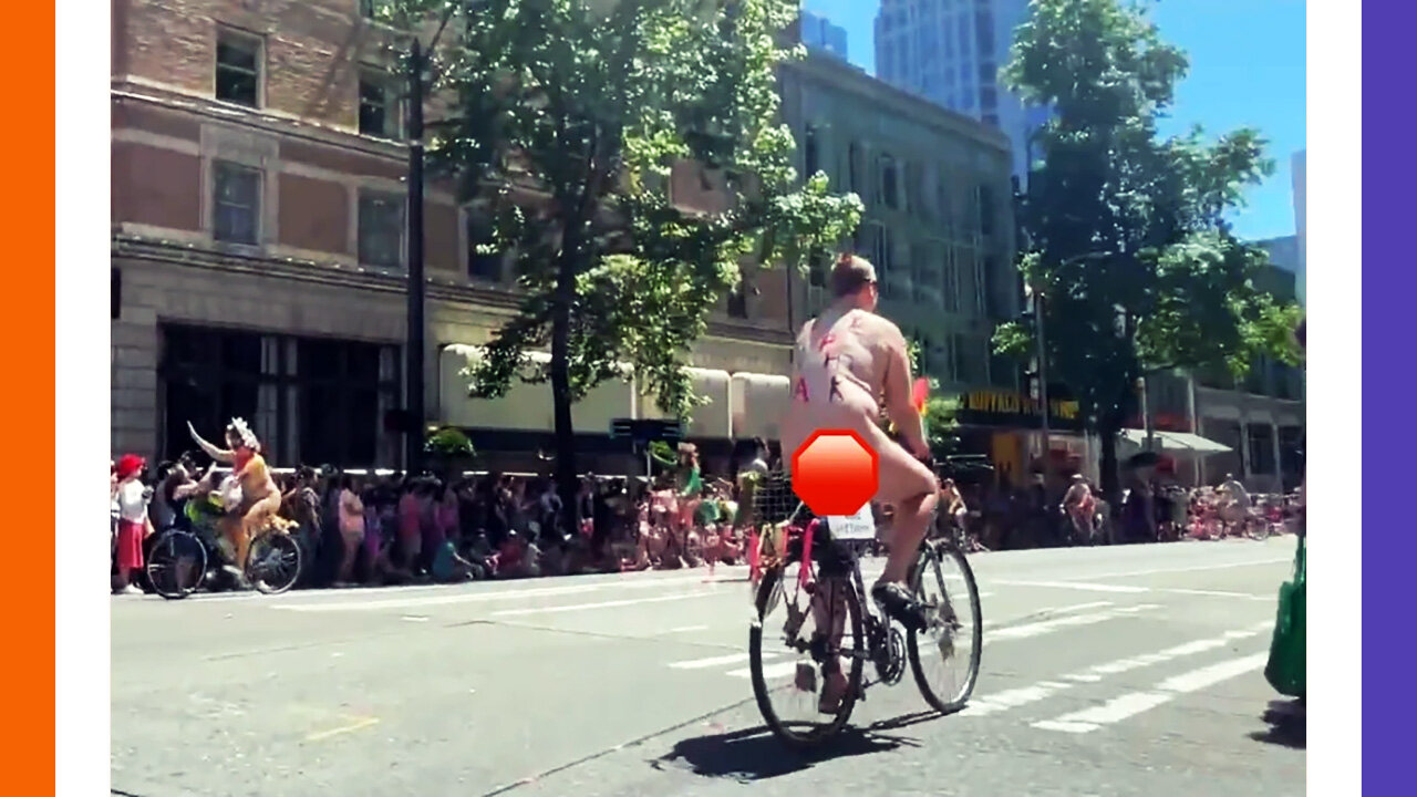 Seattle PD Allows Naked Cyclists Around Kids