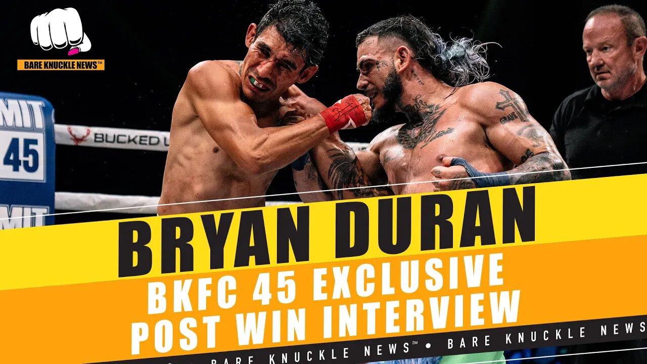 Intense Fight: #BryanDuran vs #GilbertoAguilar at #BKFC45