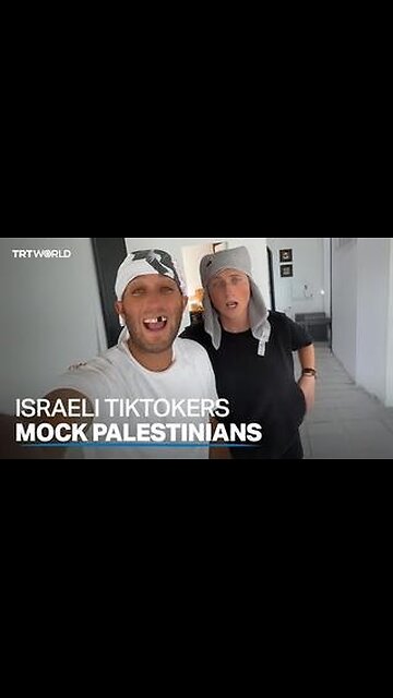 ISRAELI TIKTOKERS MOCKING EMBATTLED PALESTINIANS 🖲 GOES VIRAL IN ISRAEL