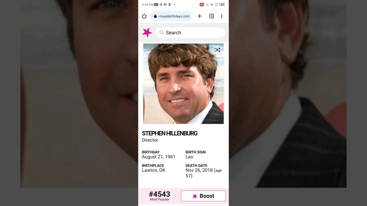 HAPPY BIRTHDAY STEPHEN HILLENBURG DIRECTUR