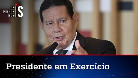 Mourão fará pronunciamento à Nação neste sábado