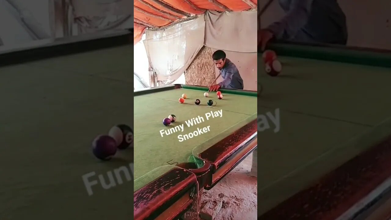 Amazing Trick Shot Real Snooker Billiard Trick Shot #funny #snooker #shorts