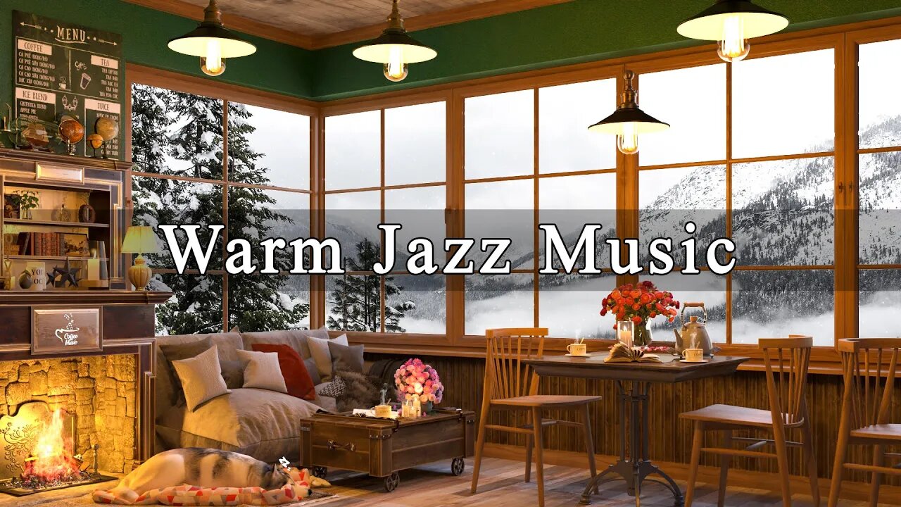 Sweet March Jazz Music & Cozy Coffee Shop Ambience ☕ Relaxing Jazz Instrumental Music for Good Mood