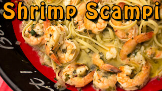 Dutch Oven Shrimp Scampi