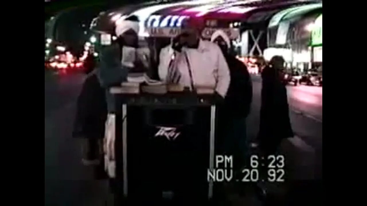 Elder High Priest Ahrayah Rips Out Heart Of Times Square In 1992