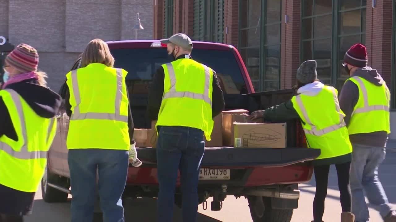 Help for the Homeless Drive at Lambeau collecting hygiene items for those in need