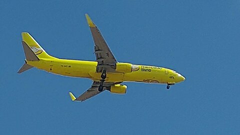 Boeing 737-800F PS-GFF coming from Recife to Fortaleza