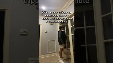 Pov You Been Telling Your Parents Your Plans The Video By Colbyepting #Shorts