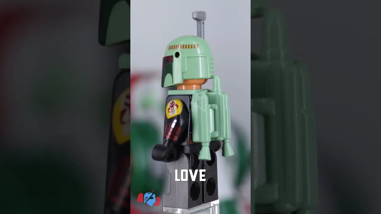 The BEST Boba Fett Minifigure LEGO Star Wars #lego #legostarwars #starwars