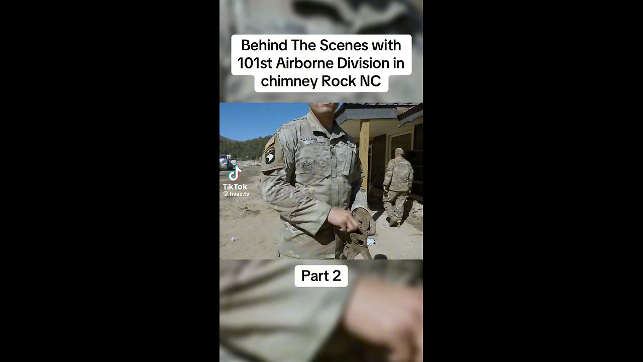 101st Airborne Division Warriors at Chimney Rock, NC