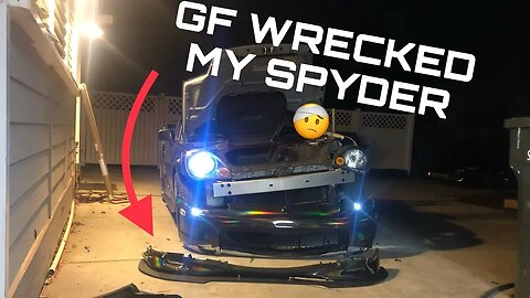 GF Wrecked My MR2 Spyder! All My Cars Broken Except the VR4...