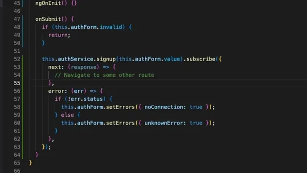 Handling Signup Errors (293)