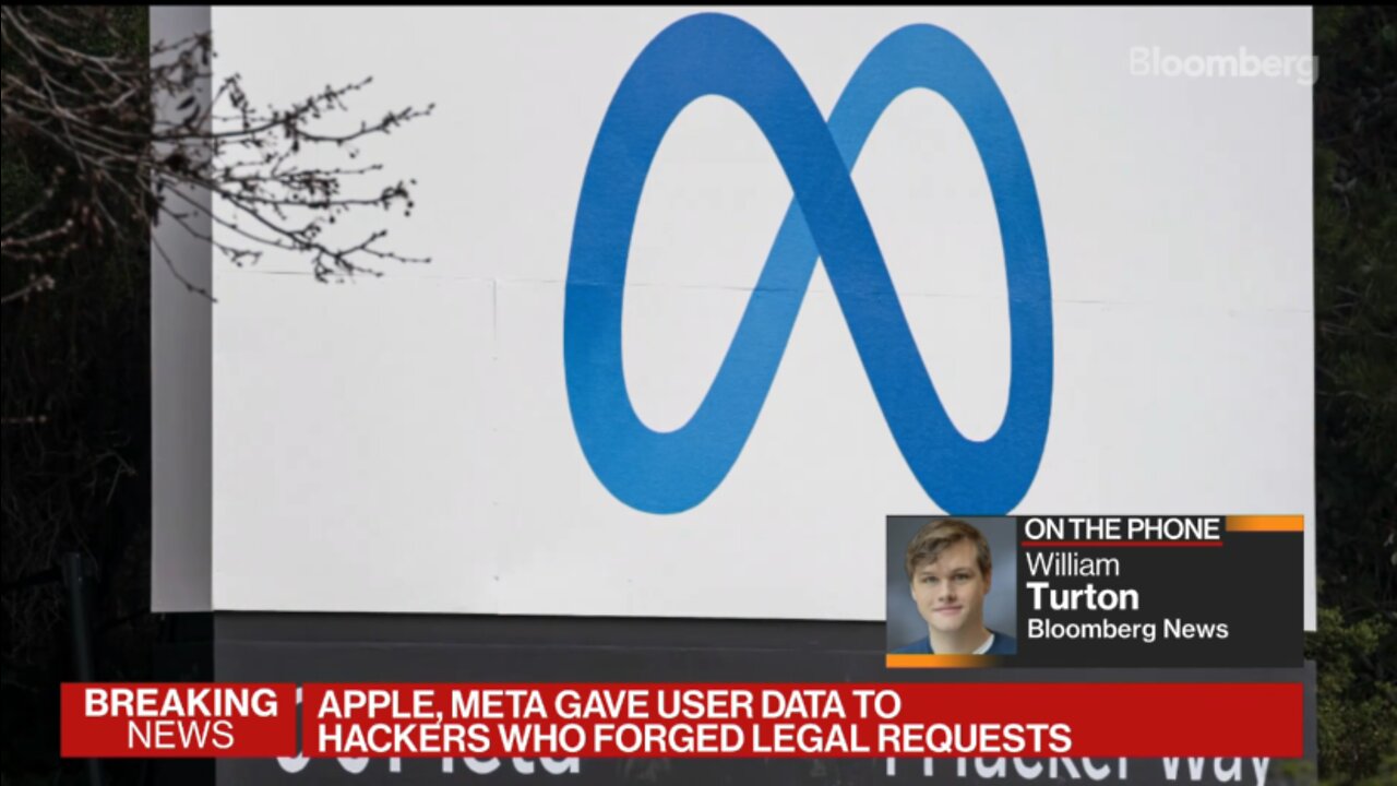 Bloomberg: Apple and Meta gave user data to hackers who used forged legal request