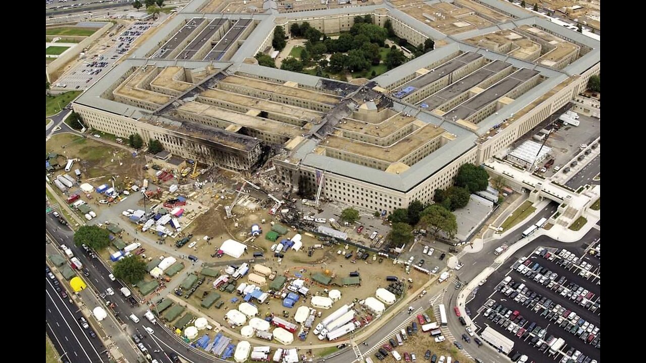 Pentagon 9/11 footage WHERE IS THE PLANE??
