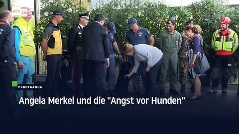 Angela Merkel und die "Angst vor Hunden"