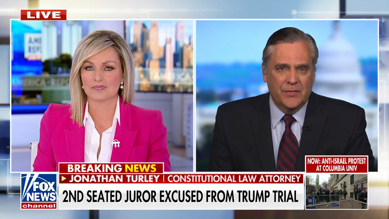 Jonathan Turley: 'Trojan Horse Jurors' Are Biggest Concern In Trump Trial