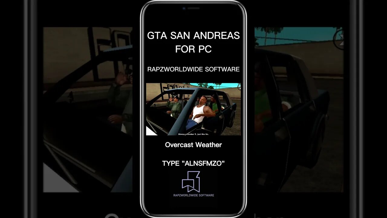 GTA: San Andreas - Overcast Weather (Cheat for PC)