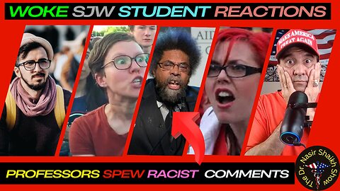 Woke PROFESSORS CAUGHT Spewing Hateful Racist Comments to Students! WOKE SJW Reactions