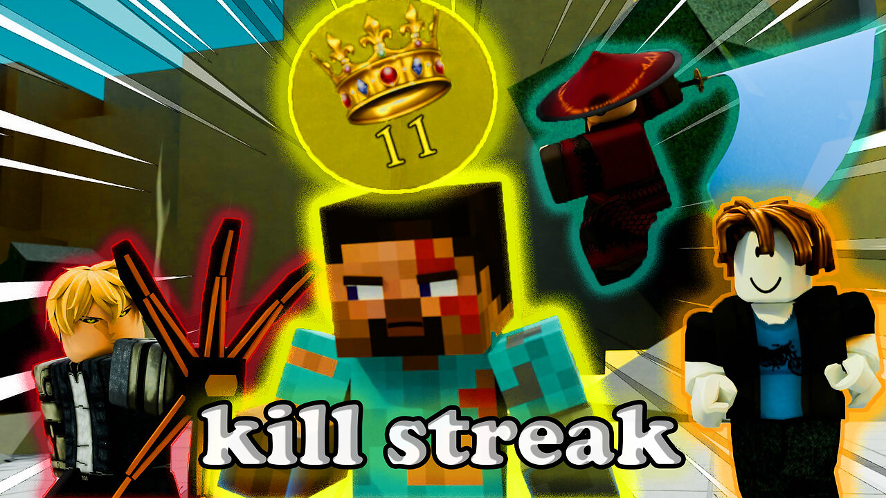 when you get a killstreak 💀 (The Strongest Battlegrounds)