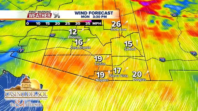FORECAST: Wind increases over the next few days