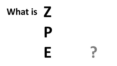 What is Zero Point Energy?