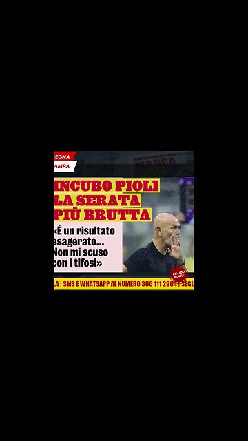 PIOLI "Risultato Esagerato" e i 70 minuti