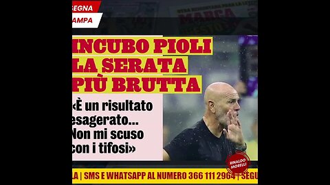 PIOLI "Risultato Esagerato" e i 70 minuti