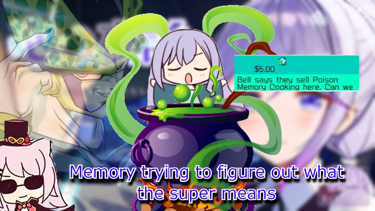 vtuber utakata memory trys to figure out what the poison Cooking super means - blessed memoglish