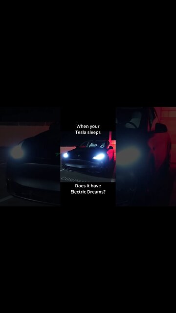 When your Tesla sleeps does it have Electric Dreams?