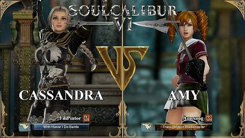 SoulCalibur VI — FiliPintor (Cassandra) VS Amesang (Amy) | Xbox Series X Ranked