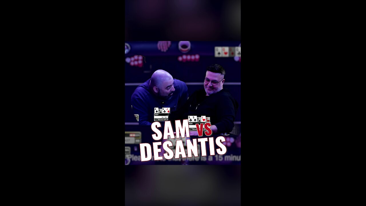 Sam Wins Big! $157 Victory in High-Stakes 2-5 No-Limit Cash Game Showdown vs. DeSantis