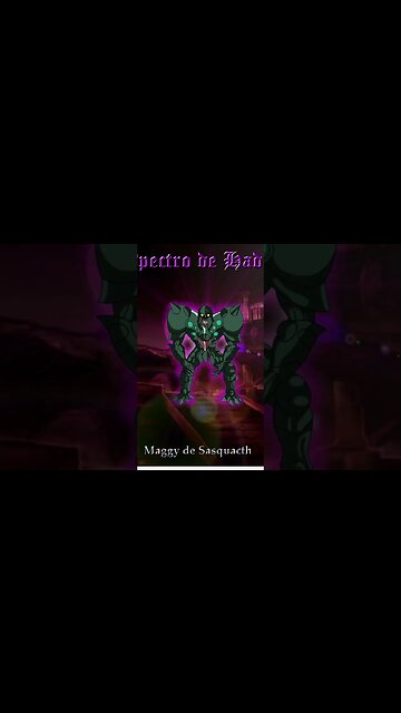 Os Cavaleiros Do Zodíaco - Espectro De Hades Maggy De Sasquatch Anime