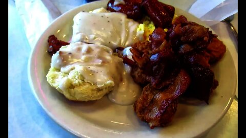 Breakfast at the All American Diner before Playing on the Beach in Panama