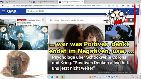 „Ihr lieben Deutschen, denkt nix Positives und bleibt in der Angst, nur so wird’s was,"