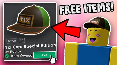 ⭐How To Get The LAST TIX ITEM On Roblox!