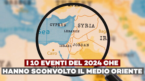 I 10 eventi che hanno SCONVOLTO IL MEDIO ORIENTE