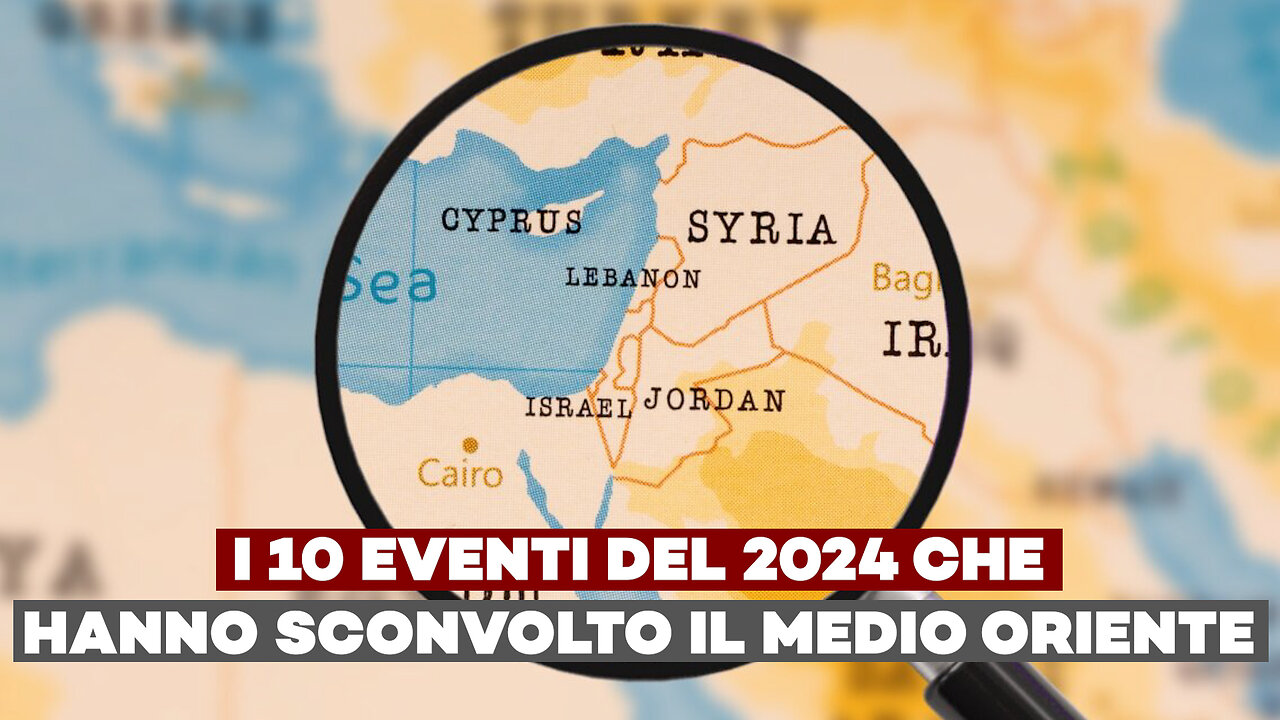 I 10 eventi che hanno SCONVOLTO IL MEDIO ORIENTE