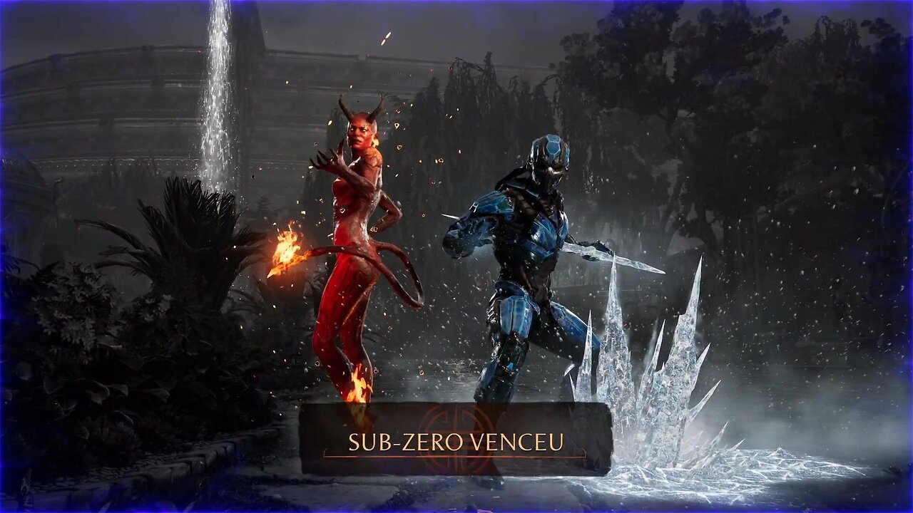 MK 1 Cyber Sub-Zero vs Mileena