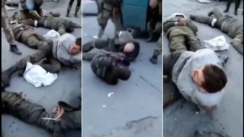 Shocking Videos Allegedly Show Ukrainians Shooting And Torturing Russian POWs