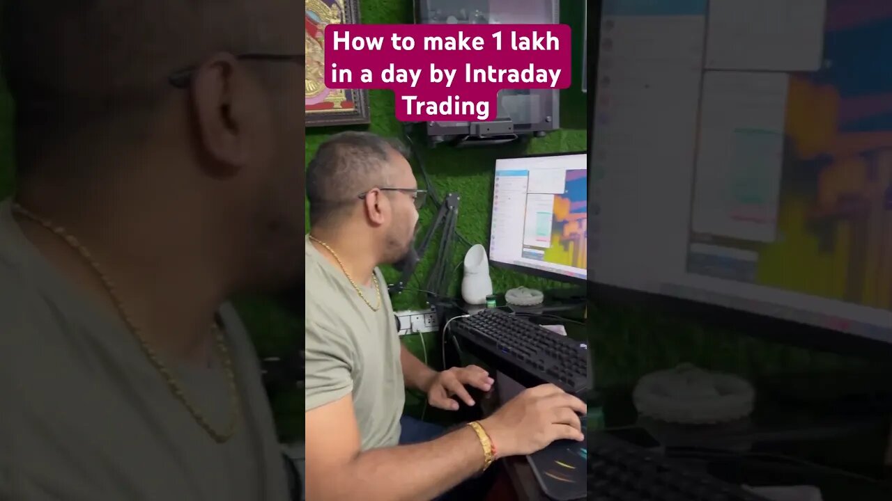 #75hardchallenge How to make 1 lakh in day by Intraday trading #renkocharting #nifty